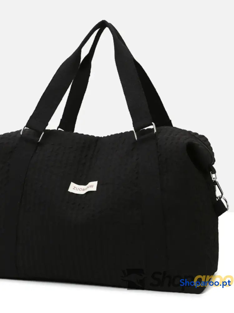 Texture Oxford Cloth Travel Bag