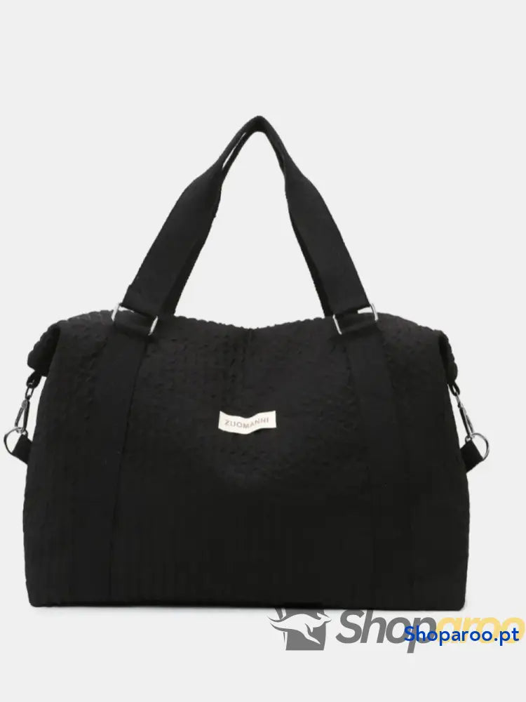 Texture Oxford Cloth Travel Bag