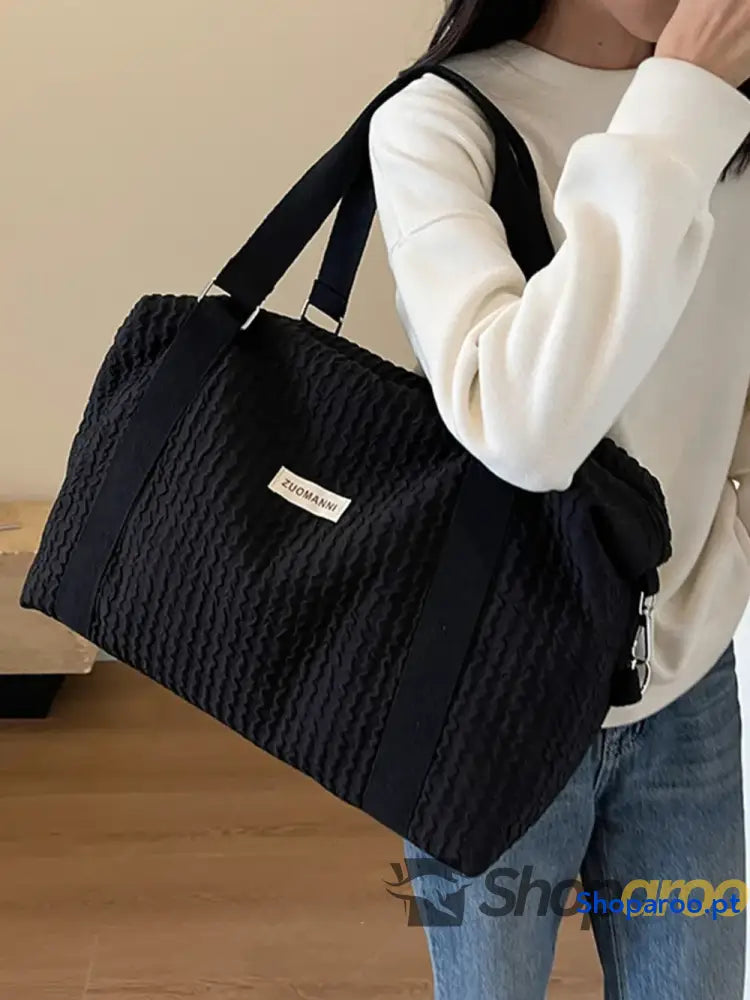 Texture Oxford Cloth Travel Bag