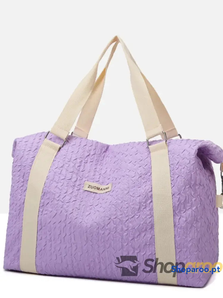 Texture Oxford Cloth Travel Bag