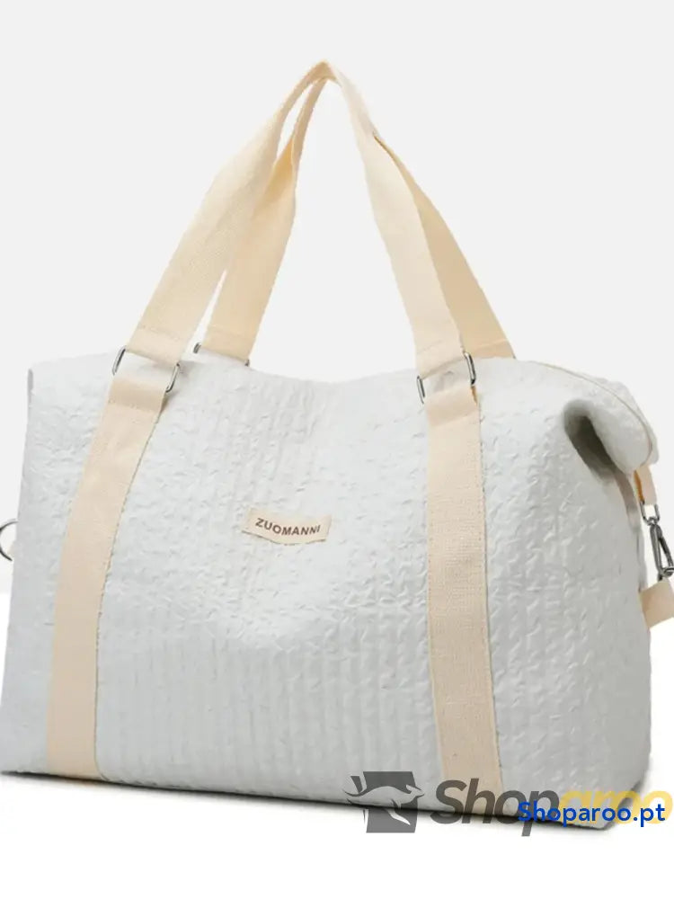 Texture Oxford Cloth Travel Bag