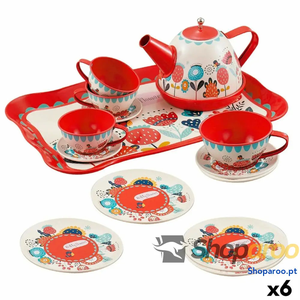 Theeset Colorbaby My Home Brinquedo 15 Peças (6 Unidades)