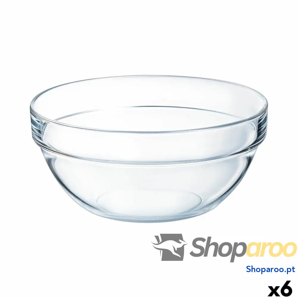 Tigela Luminarc Apilable Transparente Vidro (6 Unidades)