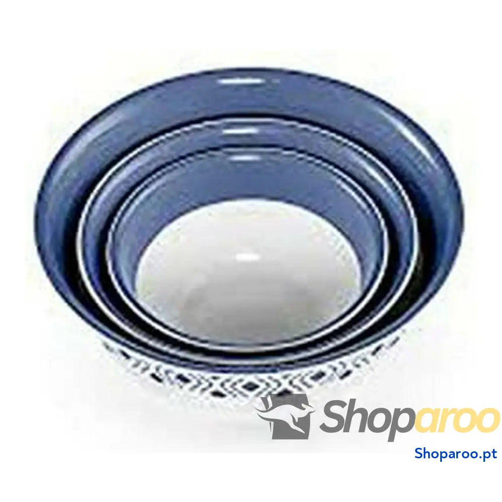 Tigela Stefanplast 55201 Azul Plástico (3 Peças)