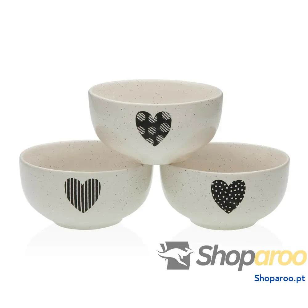 Tigela Versa NATHALIE Grés 13 x 6,4 cm Coração