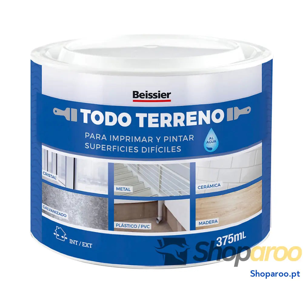 Tinta acrílica Beissier 70396-032 Apto para qualquer superfície Branco 375 ml