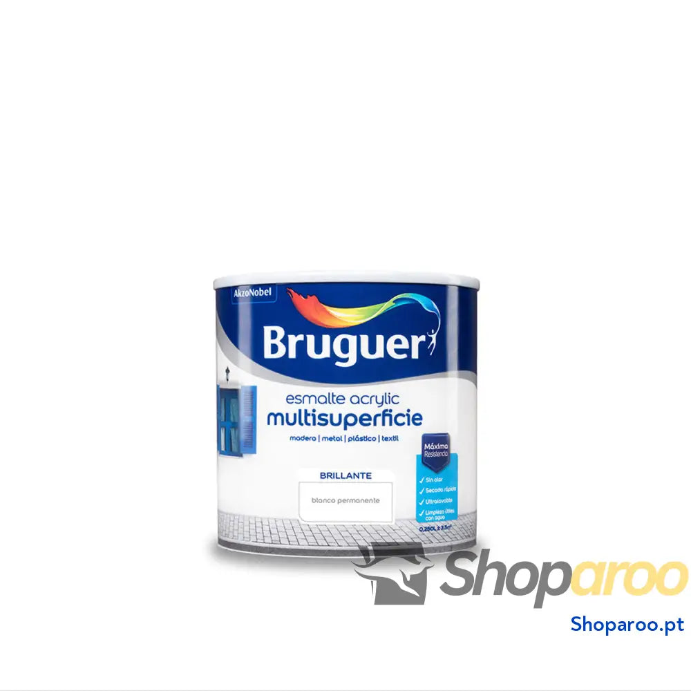 Tinta acrílica Bruguer Branco Esmalte acrílico (250 ml)