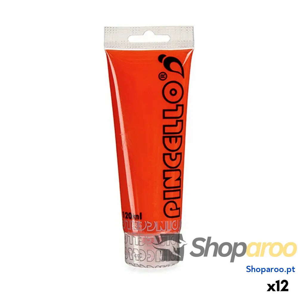 Tinta acrílica Pincello AC120-7 Vermelho 120 ml (12 Unidades)