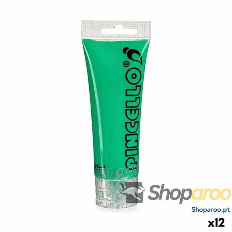Tinta acrílica Pincello AC75-1 Verde Claro 75 ml (12 Unidades)