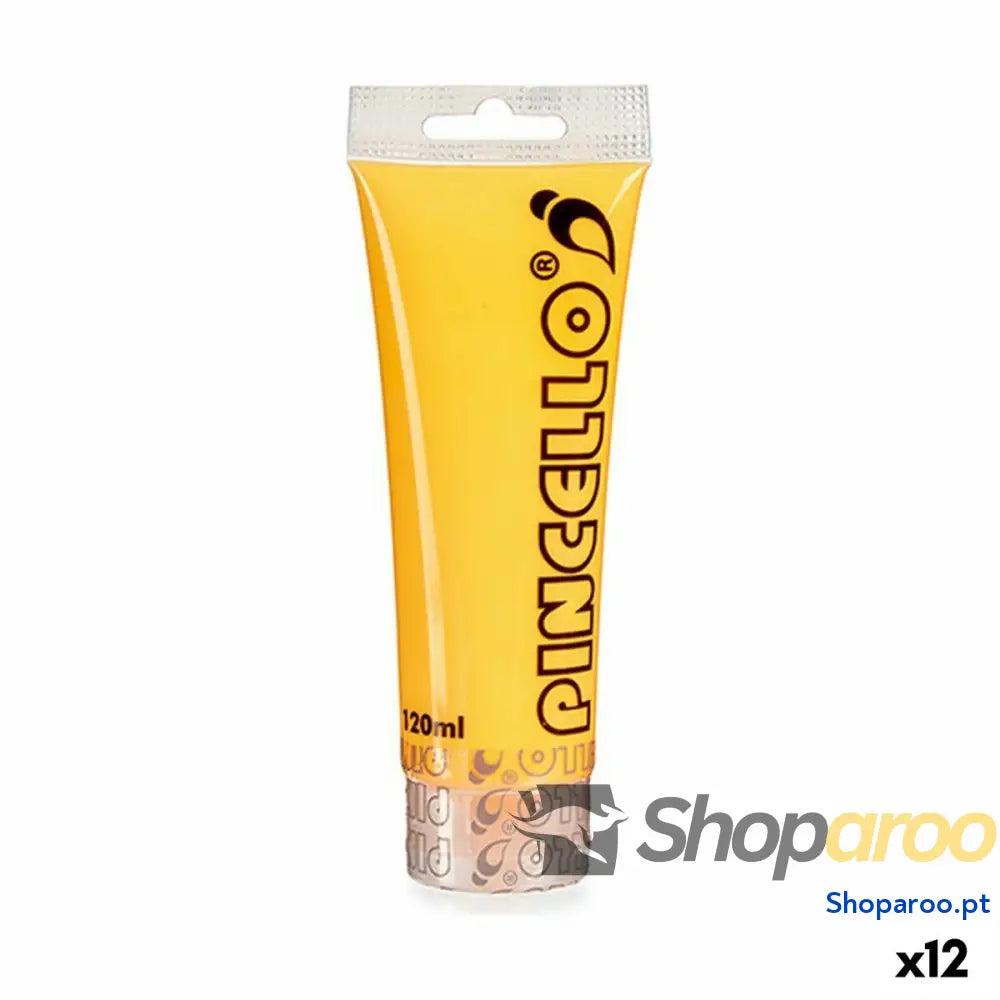 Tinta acrílica Pincello Neon Laranja 120 ml (12 Unidades)