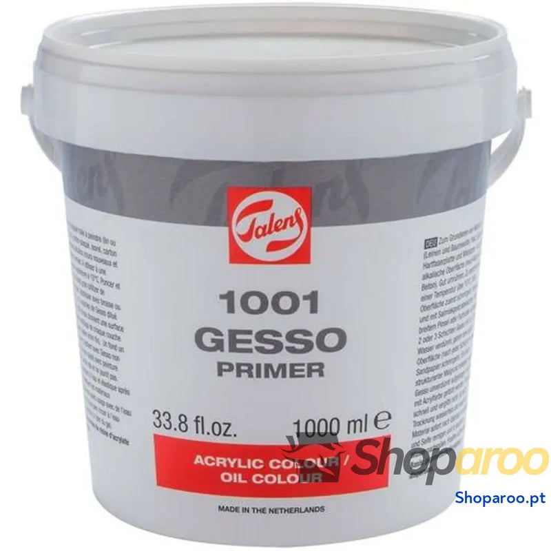 Tinta acrílica Talens 1001 Gesso Primer 1 L