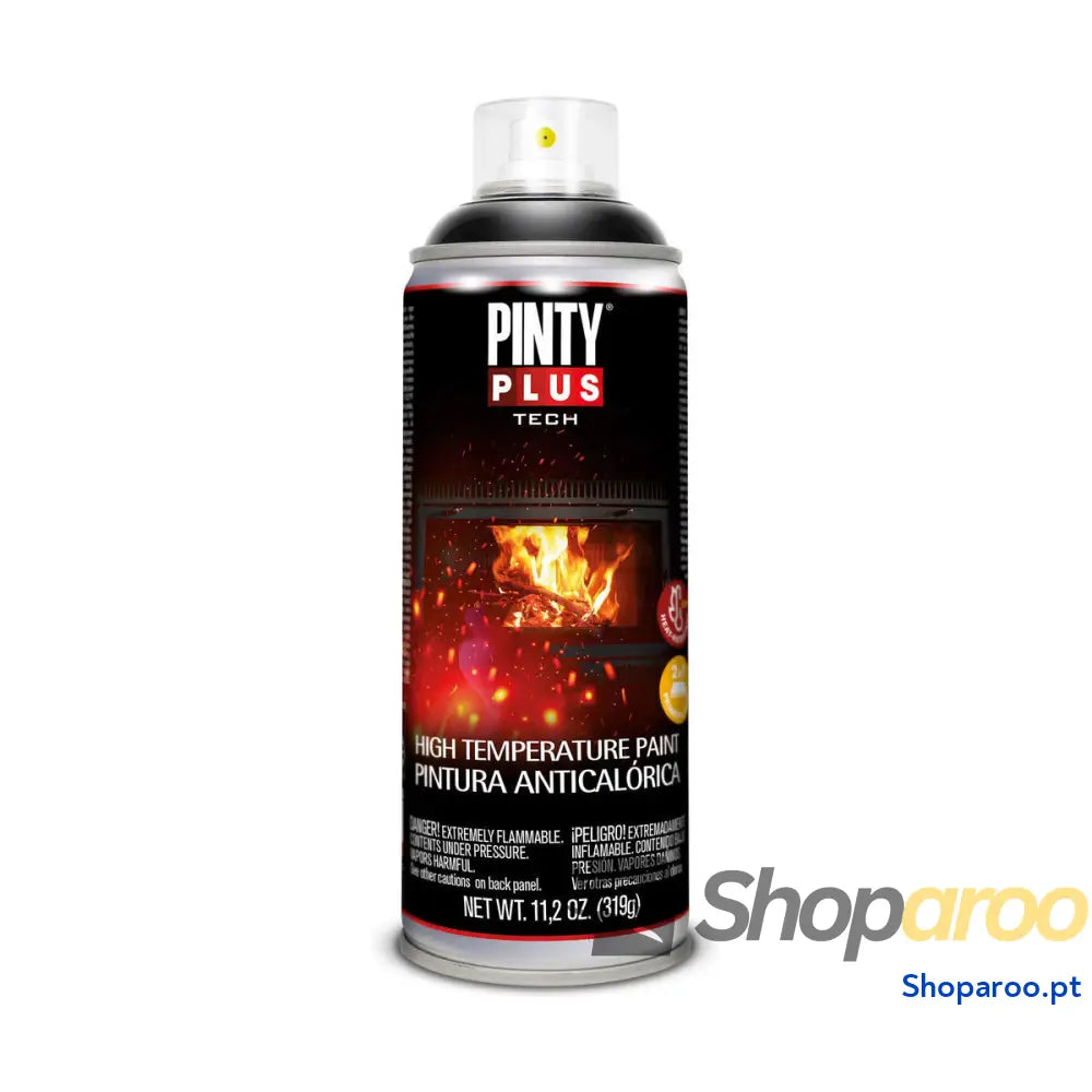 Tinta Anticalórica Pintyplus Tech A104 400 ml Spray Preto