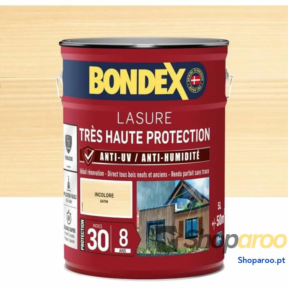 Tinta de Primário Bondex Acetinado 5 L Transparente