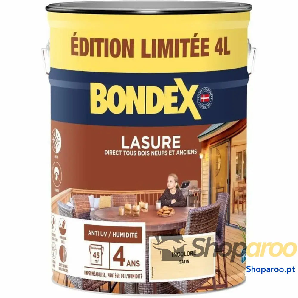 Tinta de Primário Bondex Mate 4 L Transparente