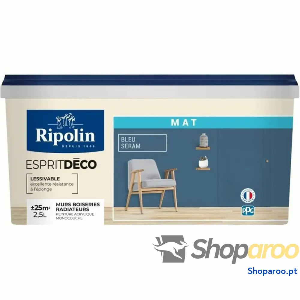 Tinta de Primário Ripolin Azul Mate 2,5 L