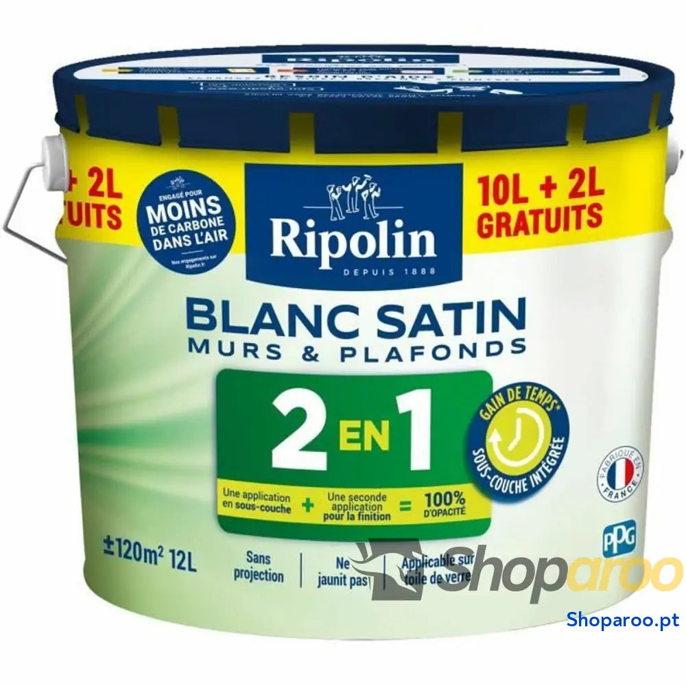 Tinta de Primário Ripolin Branco Acetinado 12 L