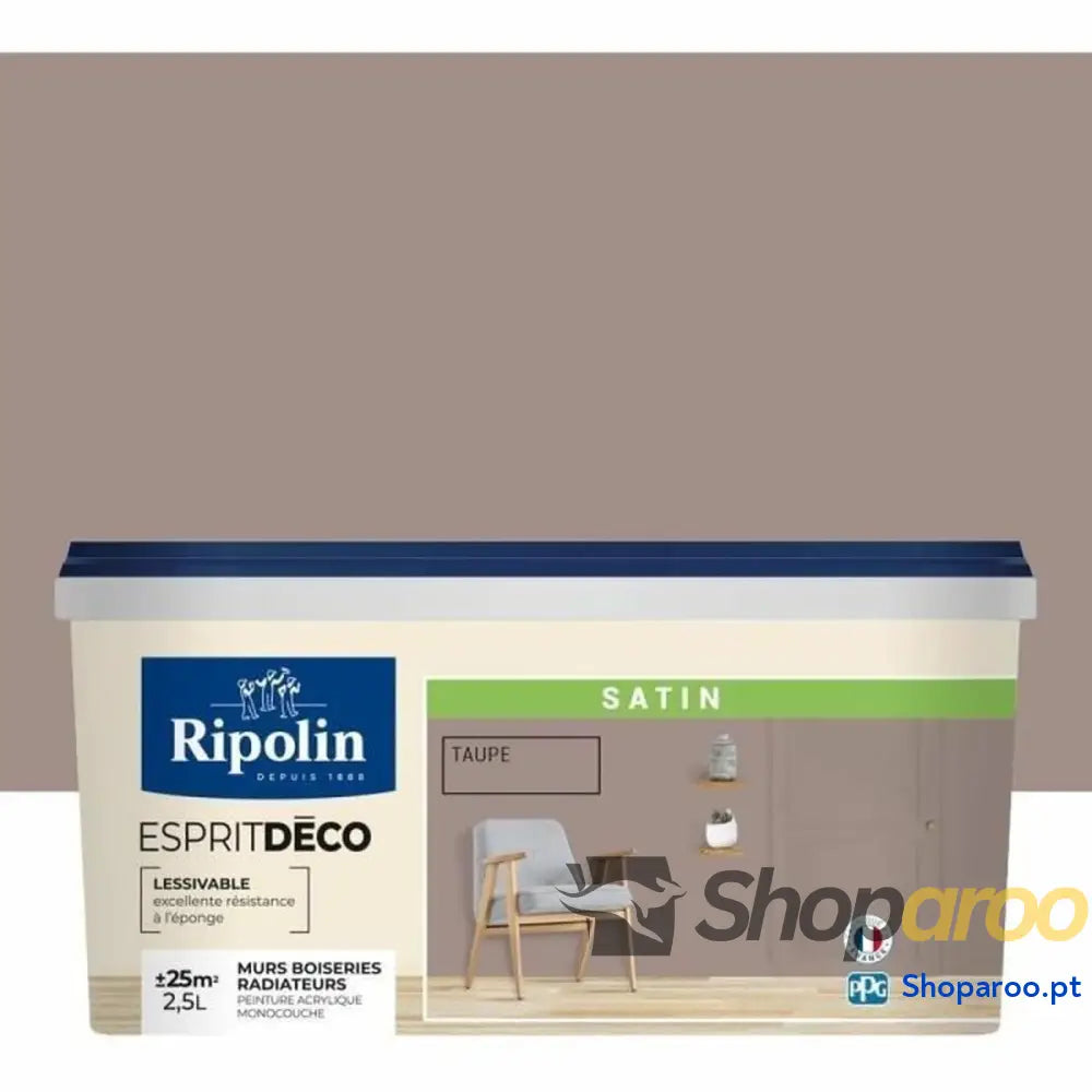 Tinta de Primário Ripolin Castanho Acetinado 2,5 L
