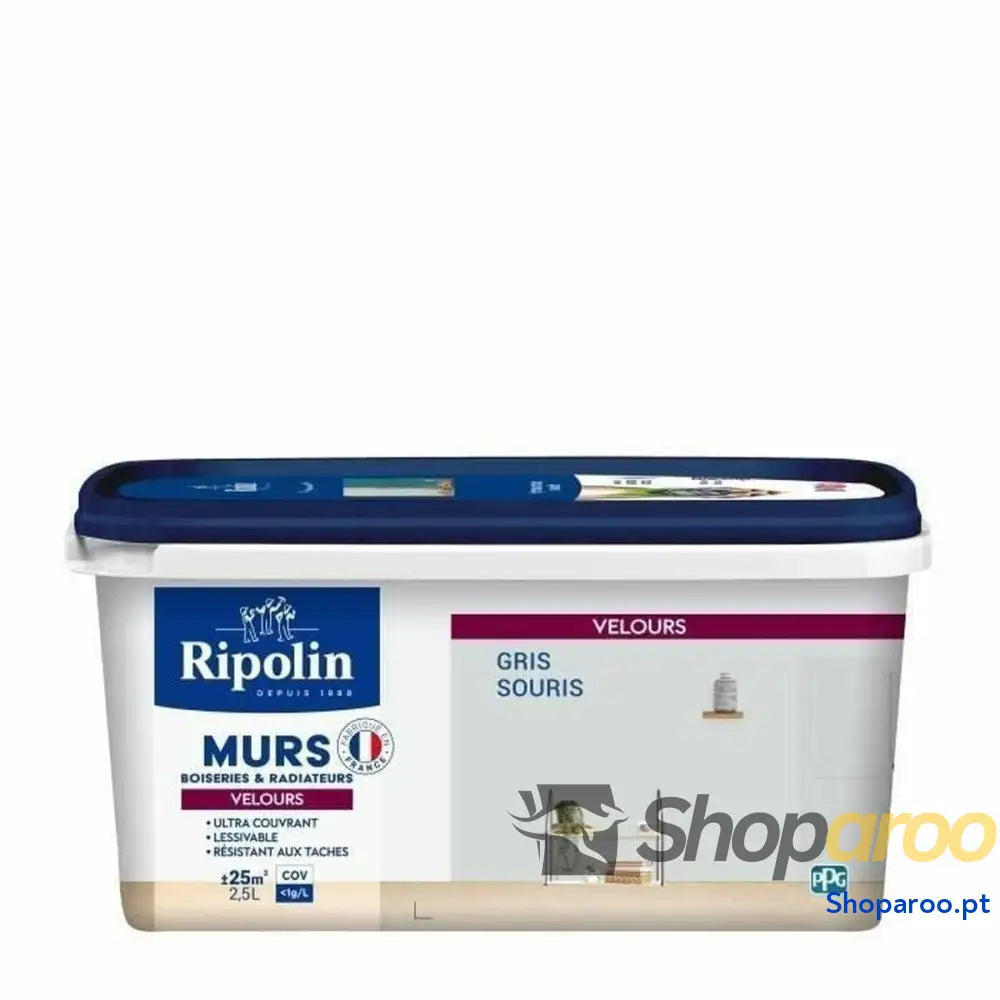 Tinta de Primário Ripolin Cinzento 2,5 L Mate