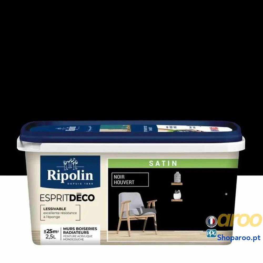 Tinta de Primário Ripolin noir Acetinado 2,5 L