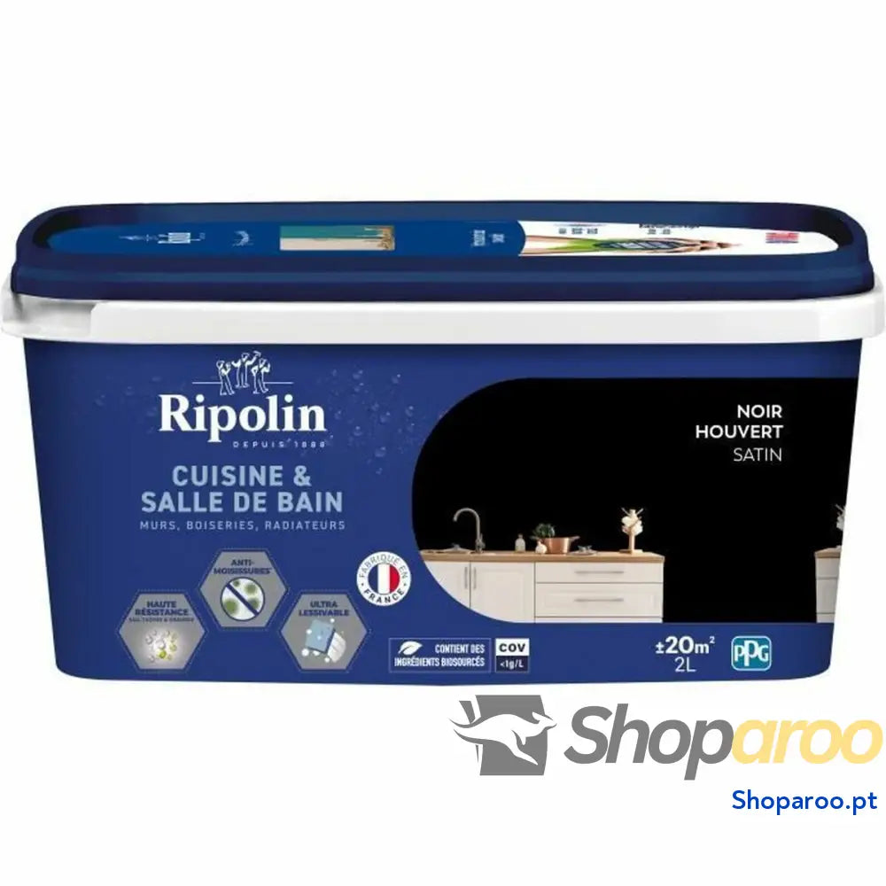 Tinta de Primário Ripolin noir Acetinado 2 L