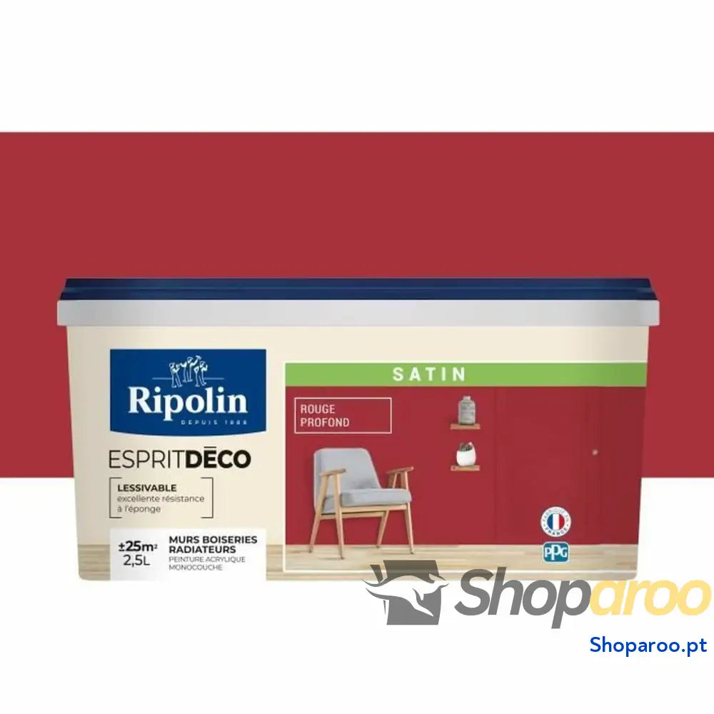 Tinta de Primário Ripolin rouge Acetinado 2,5 L