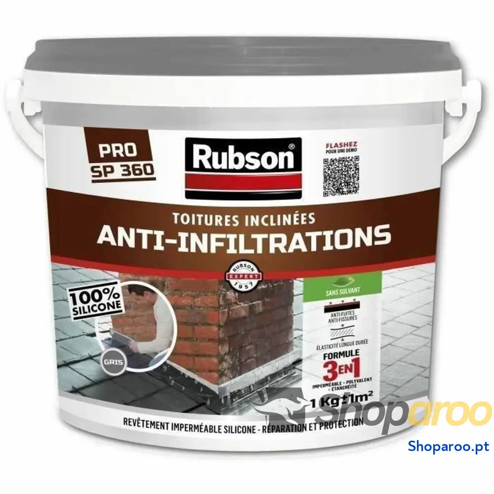 Tinta de Primário Rubson Cinzento Mate 1 L