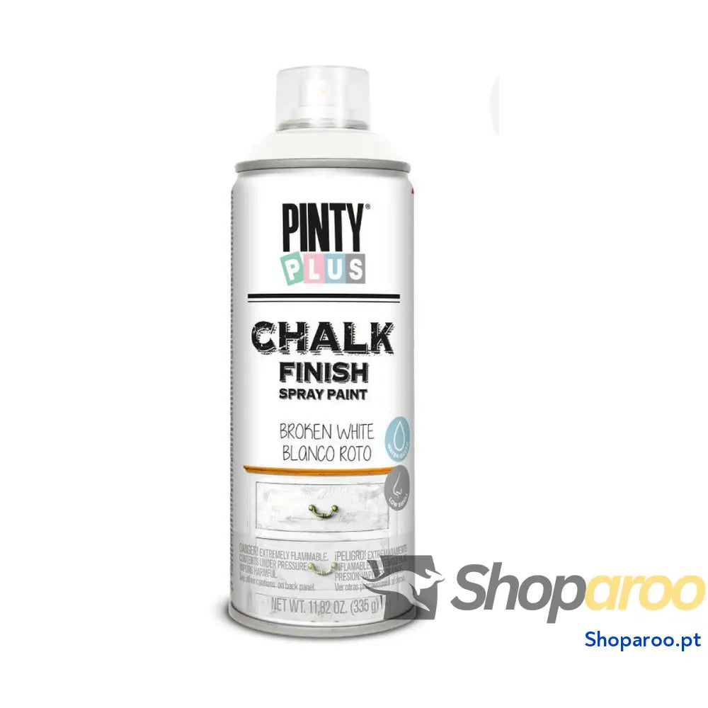 Tinta em spray Pintyplus CK788 Chalk 400 ml Branco Natural