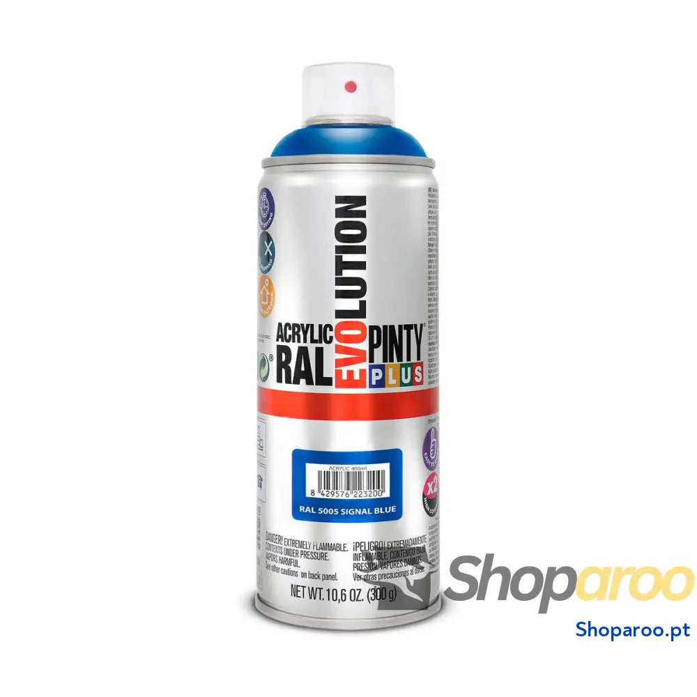 Tinta em spray Pintyplus Evolution RAL 5005 400 ml Signal Blue