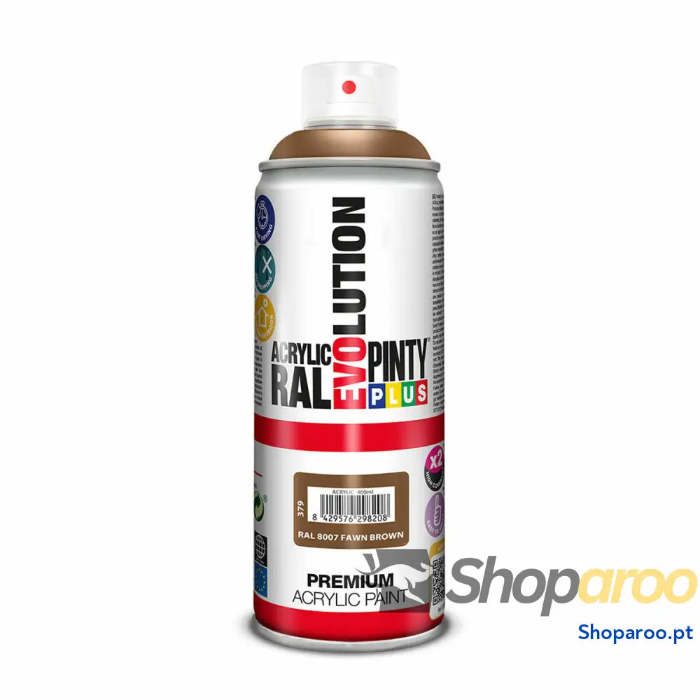 Tinta em spray Pintyplus Evolution RAL 8007 Fawn brown 400 ml
