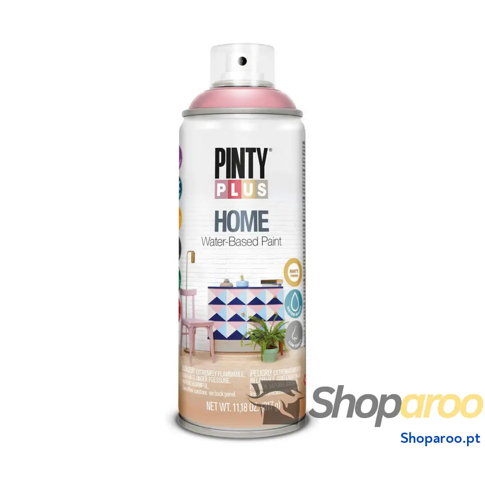 Tinta em spray Pintyplus Home HM118 400 ml Ancient Rose