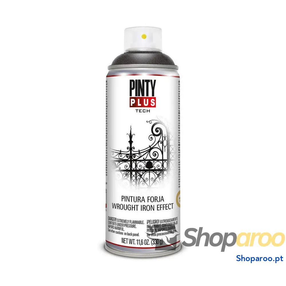Tinta em spray Pintyplus Tech FJ104 Forja 400 ml Preto