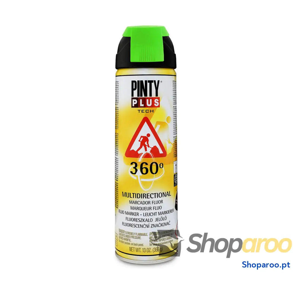 Tinta em spray Pintyplus Tech T136 360º Verde 500 ml