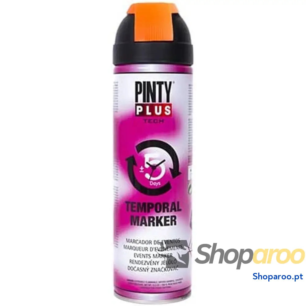 Tinta em spray Pintyplus Tech T143 Temporal Laranja 500 ml