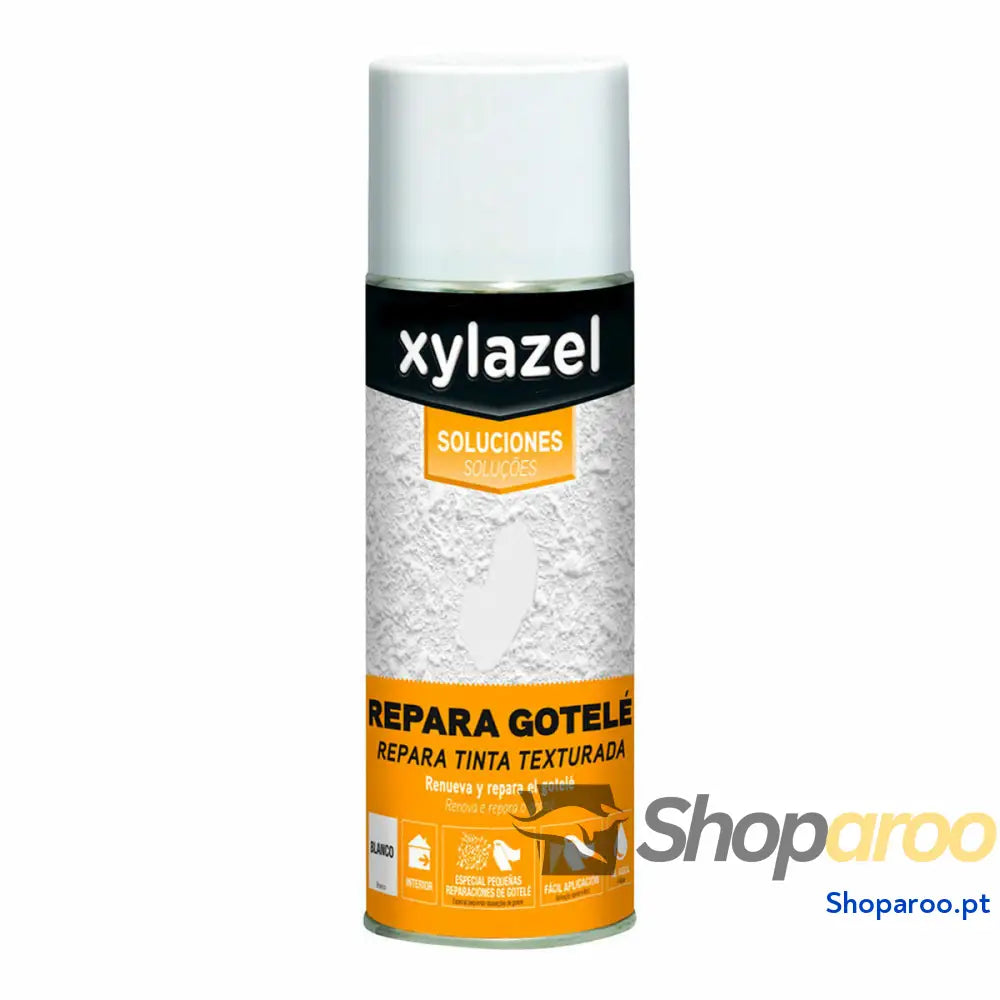 Tinta em spray Xylazel 5396497 Texturada Branco 400 ml