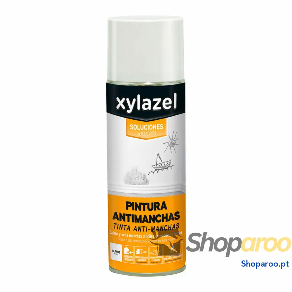 Tinta em spray Xylazel 5396500 Antimanchas Branco 500 ml