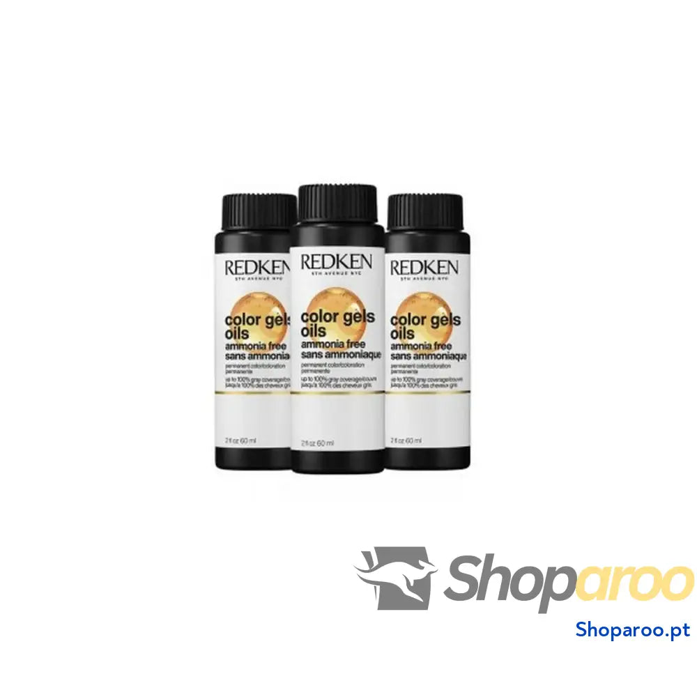 Tinta Permanente Redken Color Gel Oils Ab 3 x 60 ml Nº 06AB - 6.1 (3 Unidades)