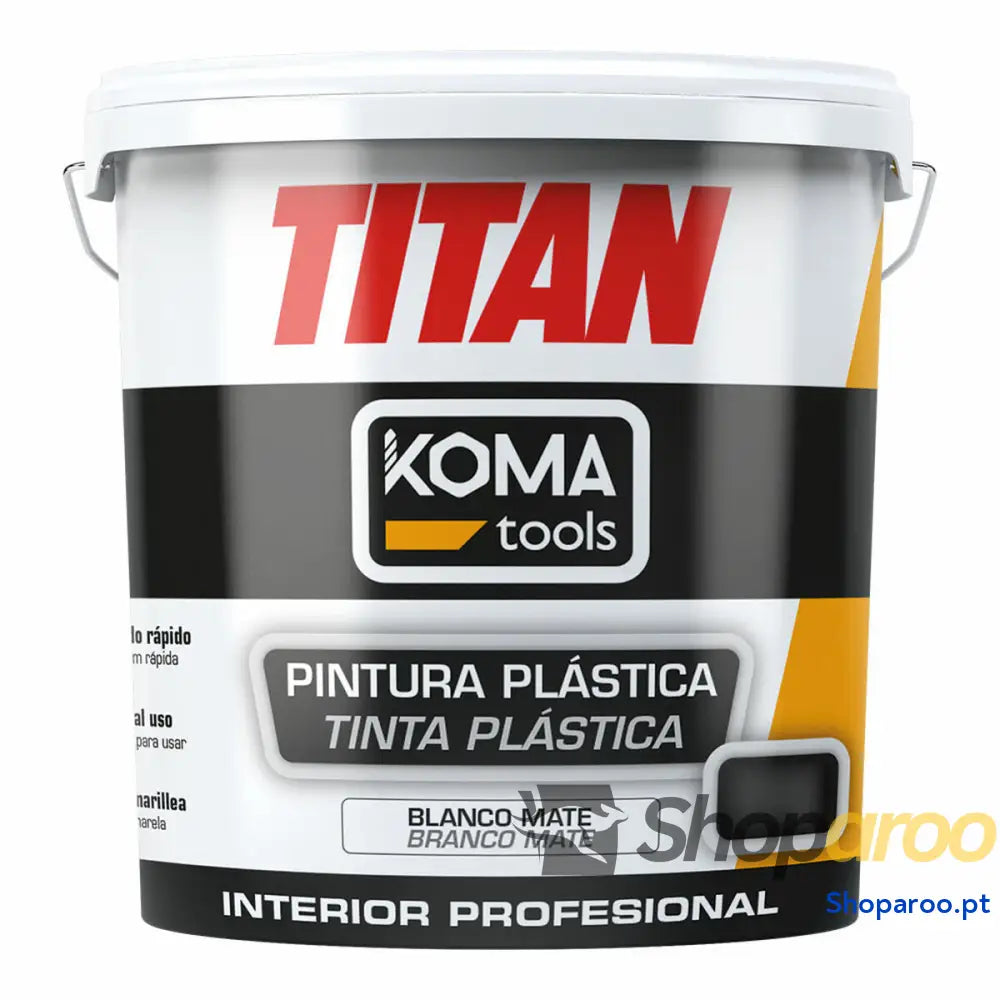 Tinta Plástica Koma Tools TITAN Branco 5 kg