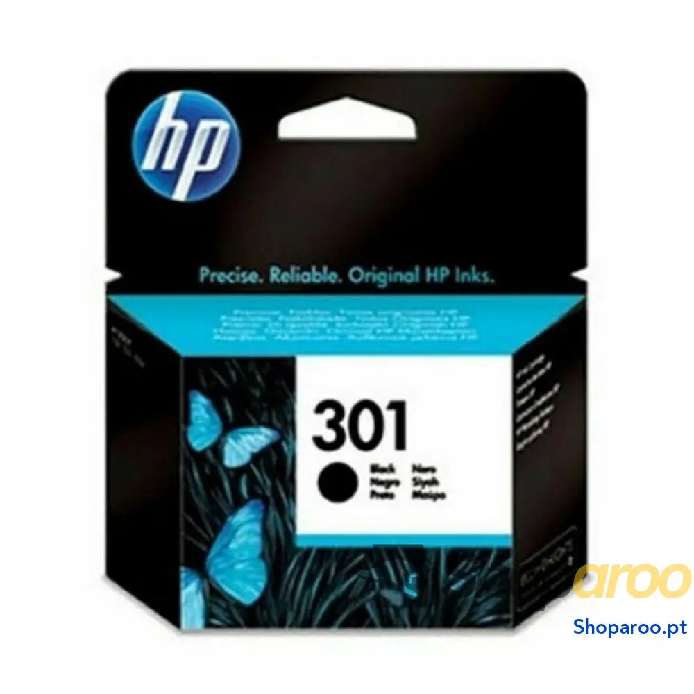 Tinteiro de Tinta Original HP 301 Preto