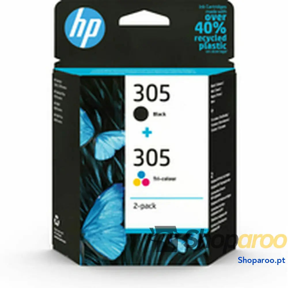 Tinteiro de Tinta Original HP 6ZD17AE (2 Unidades)