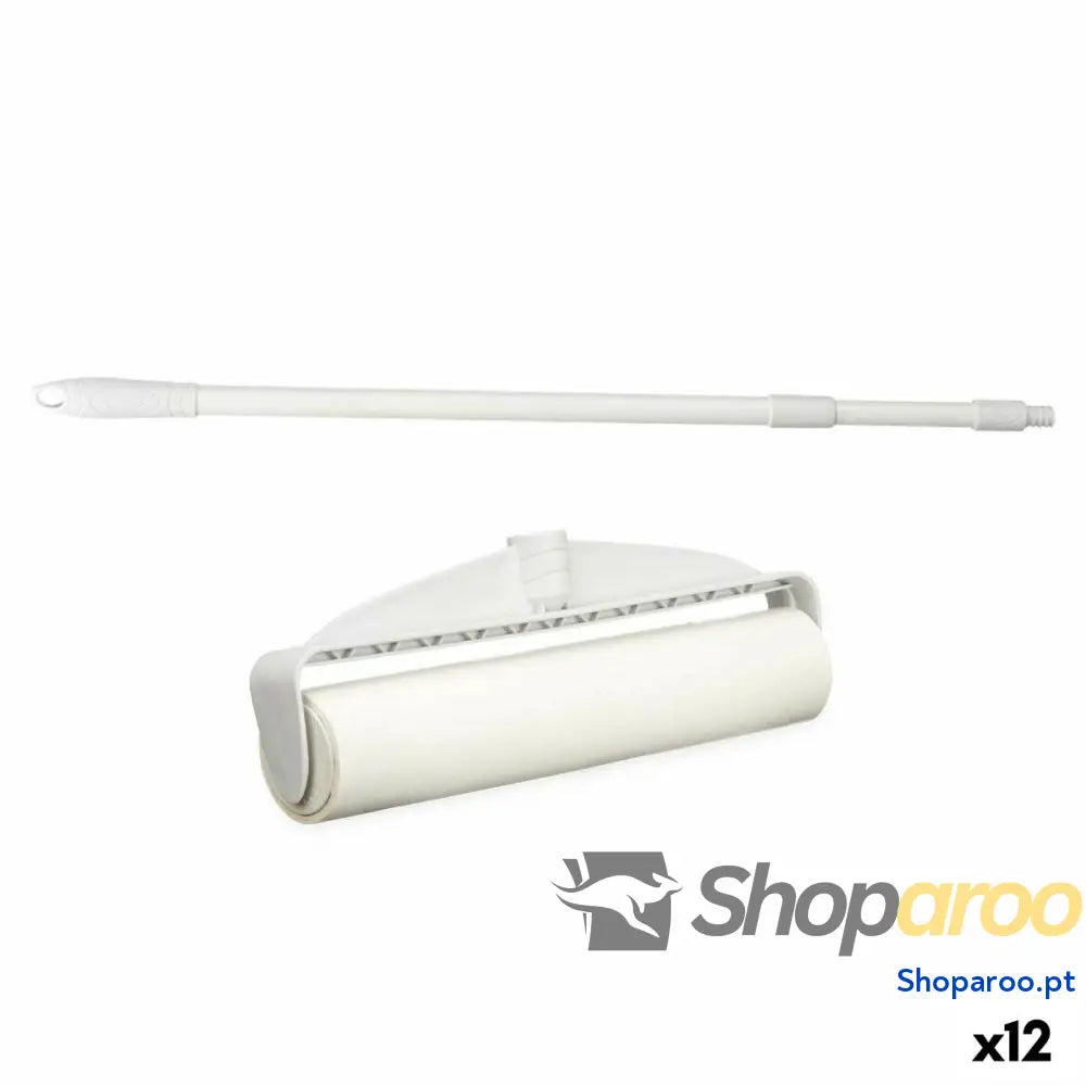 Tira Borbotos Branco 20 x 120 70 cm Telescópico (12 Unidades)