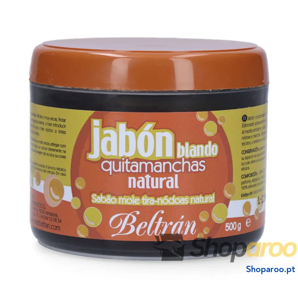 Tira Manchas Jabones Beltrán Natural Sabonete 500 g