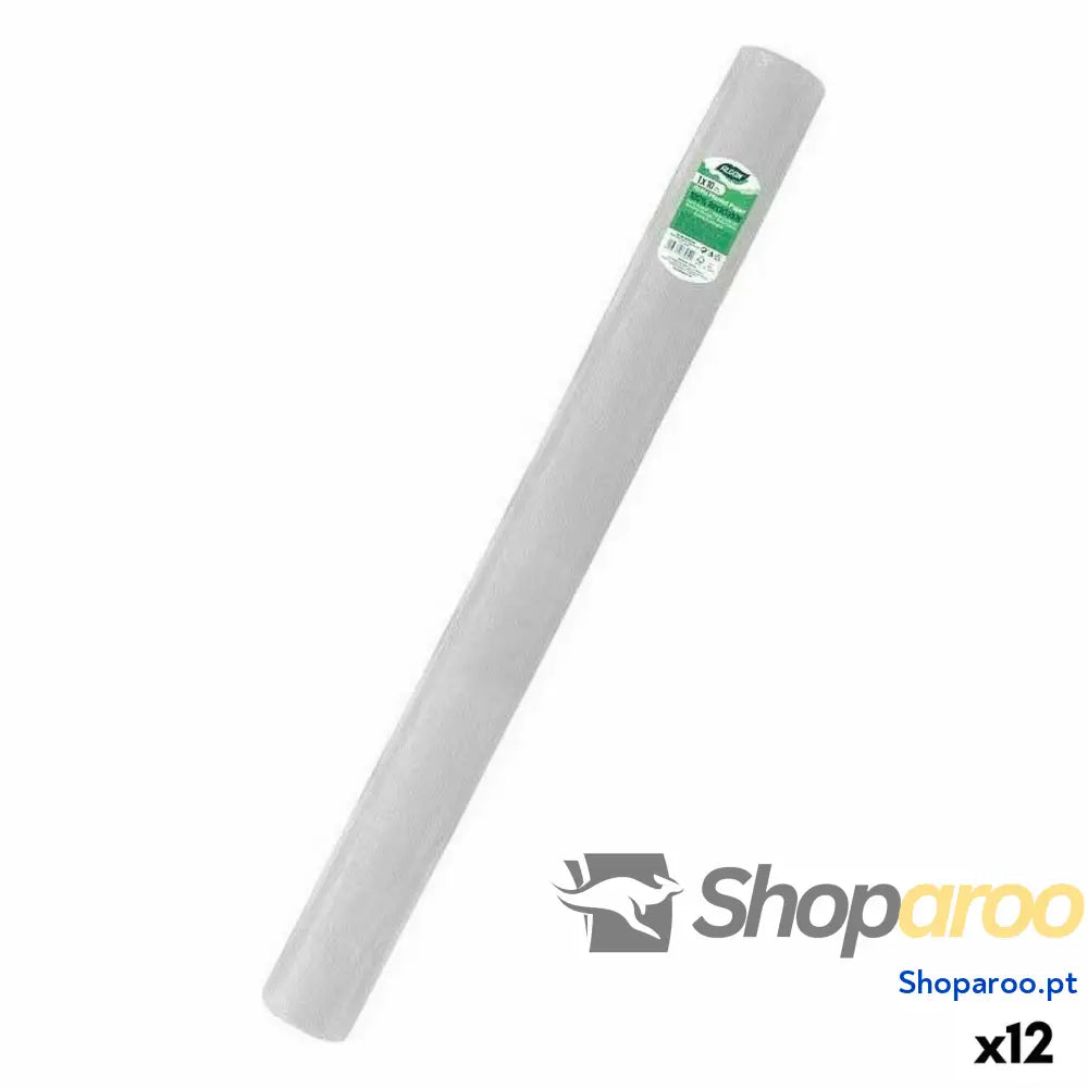 Toalha de mesa em rolo Algon Descartáveis Branco 1 x 10 m (12 Unidades)
