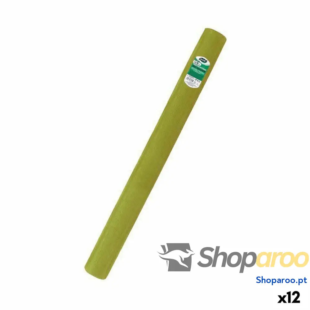 Toalha de mesa em rolo Algon Verde limão 1 x 10 m (12 Unidades)