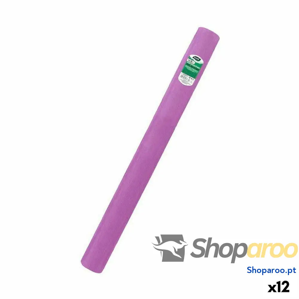 Toalha de mesa em rolo Algon Violeta 1 x 10 m (12 Unidades)