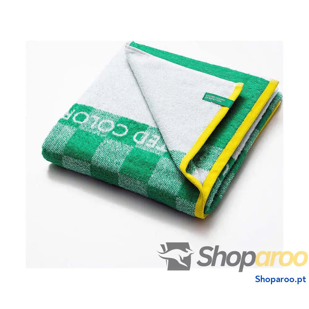 Toalha de Praia Benetton BE148 140 x 170 cm Verde