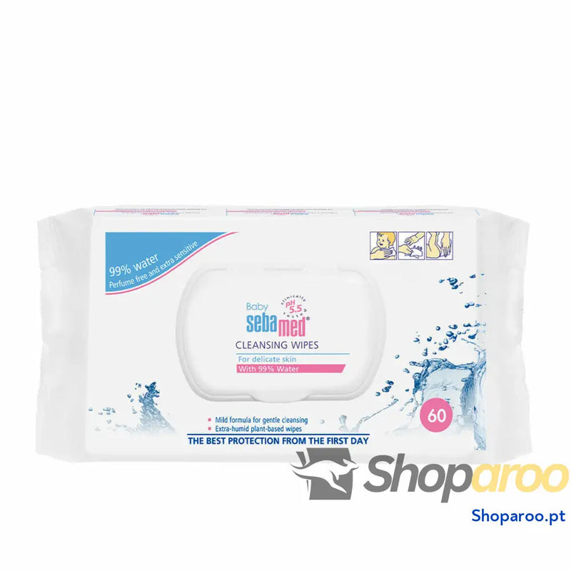 Toalhitas Húmidas Sebamed (60 Unidades)