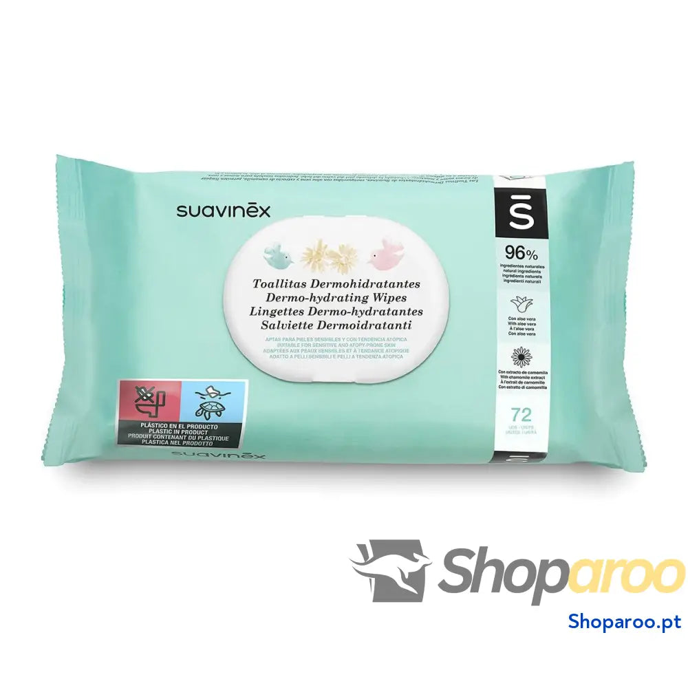 Toalhitas para Bebés com Creme Suavinex Toallitas (72 Unidades)
