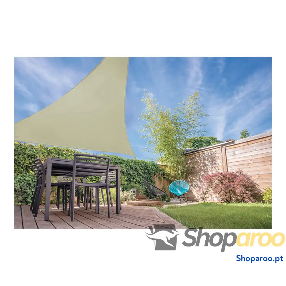 Toldo Ambiance Triangular Areia 3,6 x 3,6 x 3,6 m