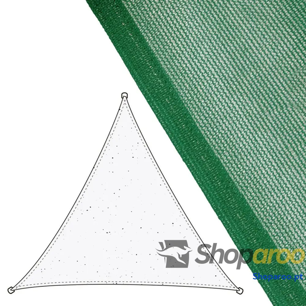 Toldo de vela Vela sombreo Verde 500 x 500 x 0,5 cm Toldo