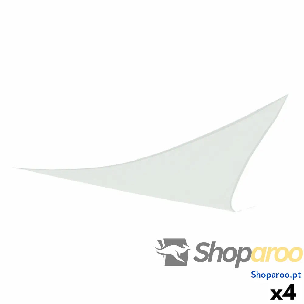 Toldos de vela Aktive Triangular 500 x 0,5 x 500 cm (4 Unidades)